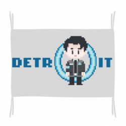 Флаг Connor from the game Detroit: Become a Man - PrintSalon