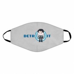 Маска многоразовая Connor from the game Detroit: Become a Man - PrintSalon