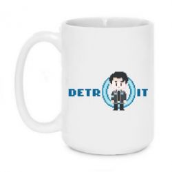 Чашка 420ml Connor from the game Detroit: Become a Man - PrintSalon