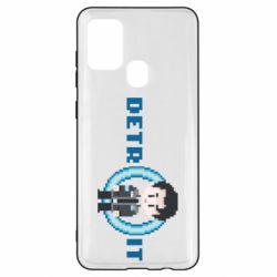 Чехол для Samsung A21s Connor from the game Detroit: Become a Man - PrintSalon