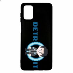 Чехол для Samsung M51 Connor from the game Detroit: Become a Man - PrintSalon