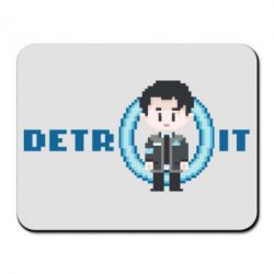 Коврик для мыши Connor from the game Detroit: Become a Man - PrintSalon