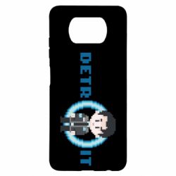 Чехол для Xiaomi Poco X3 Connor from the game Detroit: Become a Man - PrintSalon