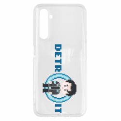 Чехол для Realme 6 Connor from the game Detroit: Become a Man - PrintSalon