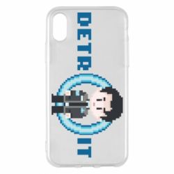 Чехол для iPhone X/Xs Connor from the game Detroit: Become a Man - PrintSalon
