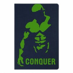 Блокнот з принтом Conquer - PrintSalon