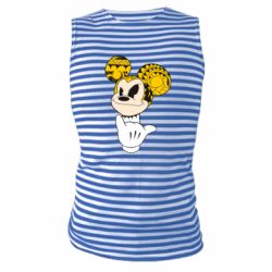 Майка-тельняшка Cool Mickey Mouse - PrintSalon