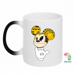 Чашка-хамелеон Cool Mickey Mouse - PrintSalon