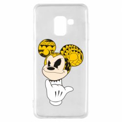 Чехол для Samsung A8 2018 Cool Mickey Mouse - PrintSalon