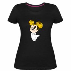 Женская премиум футболка Cool Mickey Mouse - PrintSalon