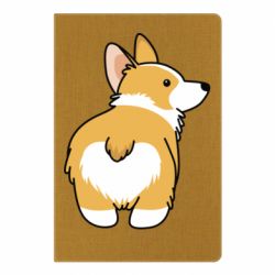 Блокнот з принтом Corgi back - PrintSalon