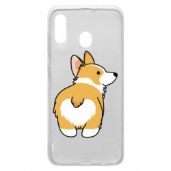 Чохол для Samsung A20 Corgi back - PrintSalon