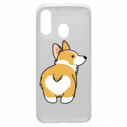 Чохол для Samsung A40 Corgi back - PrintSalon