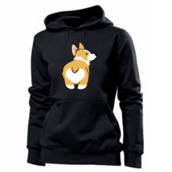 Худі жіноче Corgi back - PrintSalon