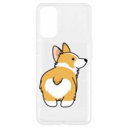 Чохол для Oppo Reno 4Corgi back - PrintSalon