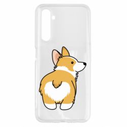 Чохол для Realme 6 Corgi back