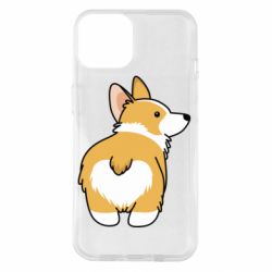 Чехол для iPhone 14 Corgi back