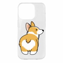 Чохол для iPhone 14 Pro Corgi back - PrintSalon