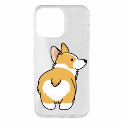 Чохол для iPhone 14 Pro Max Corgi back - PrintSalon