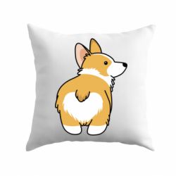 Подушка Corgi back - PrintSalon