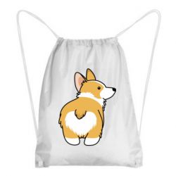 Рюкзак-мішок Corgi back - PrintSalon