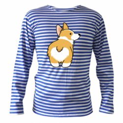 Тільник з довгим рукавом Corgi back - PrintSalon