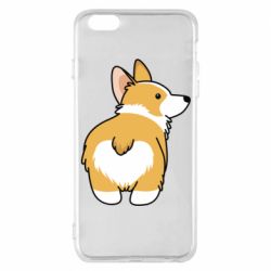 Чехол для iPhone 6 Plus/6S Plus Corgi back