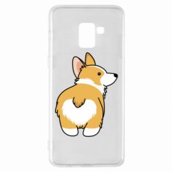 Чохол для Samsung A8+ 2018 Corgi back - PrintSalon