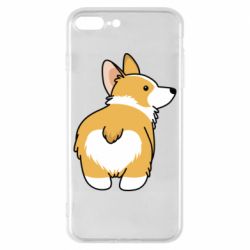 Чохол для iPhone 8 Plus Corgi back - PrintSalon