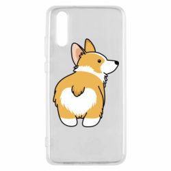 Чохол для Huawei P20 Corgi back - PrintSalon