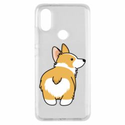 Чохол для Xiaomi Mi A2 Corgi back - PrintSalon