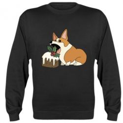 Світшот Corgi loves winter holidays - PrintSalon