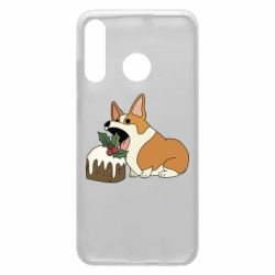 Чохол для Huawei P30 Lite Corgi loves winter holidays - PrintSalon
