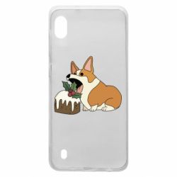 Чохол для Samsung A10 Corgi loves winter holidays - PrintSalon