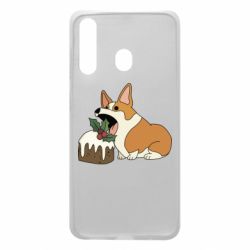 Чохол для Samsung A60 Corgi loves winter holidays - PrintSalon