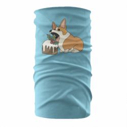 Бандана Corgi loves winter holidays