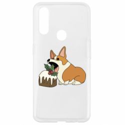 Чохол для Oppo A31 Corgi loves winter holidays - PrintSalon