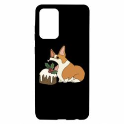 Чохол для Samsung A72 5G Corgi loves winter holidays - PrintSalon