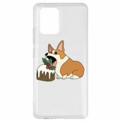 Чохол для Samsung S10 Lite Corgi loves winter holidays - PrintSalon
