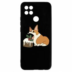 Чохол для Oppo A15s / A15 Corgi loves winter holidays - PrintSalon