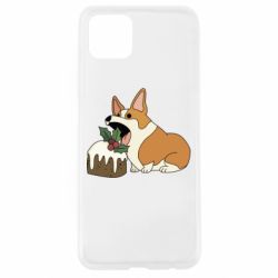 Чохол для Oppo A92sCorgi loves winter holidays - PrintSalon