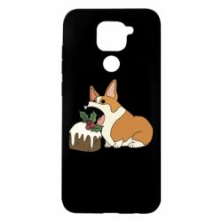 Чохол для Xiaomi Redmi Note 9 / Redmi 10X Corgi loves winter holidays - PrintSalon