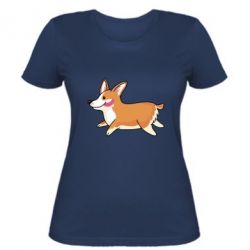 Женская футболка Corgi - PrintSalon