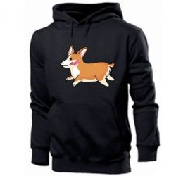Мужское худи Corgi - PrintSalon