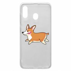 Чехол для Samsung A20 Corgi - PrintSalon