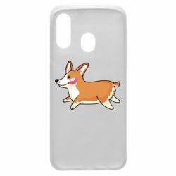 Чехол для Samsung A40 Corgi - PrintSalon