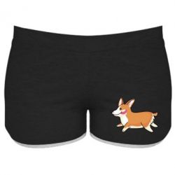 Женские шорты Corgi - PrintSalon