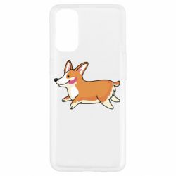 Чехол для Oppo Reno 4 Corgi