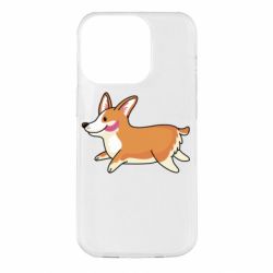 Чехол для iPhone 14 Pro Corgi - PrintSalon