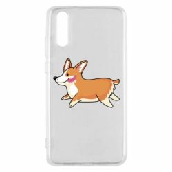 Чехол для Huawei P20 Corgi - PrintSalon